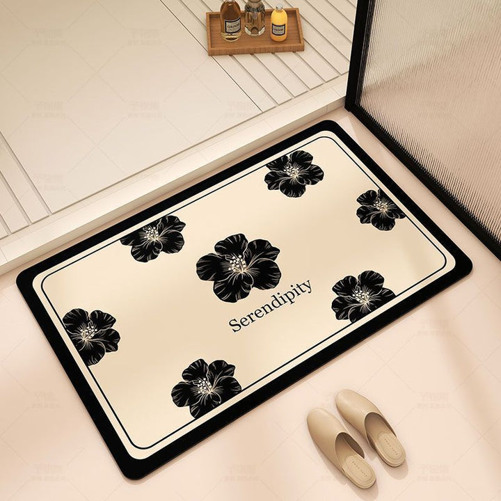 Inspirational Quote Bathroom Mat Kalsten