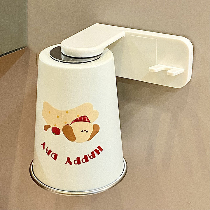 Stainless Steel Drinking Cup with Cheerful Dog Design Kalsten