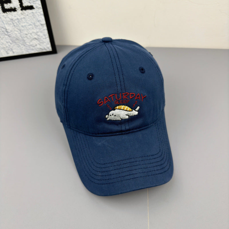 Unisex Playful Embroidered Cap Kalsten