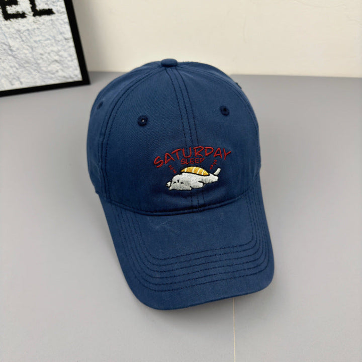 Unisex Playful Embroidered Cap Kalsten