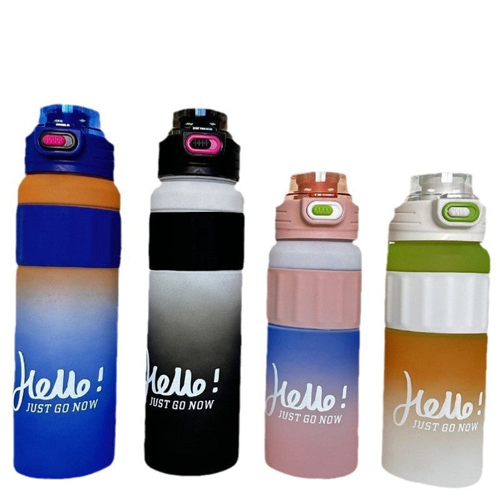 Ladies versatile drinking bottle with innovative flip lid Kalsten