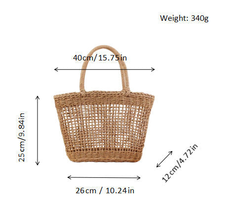 Handcrafted Basket Bag Kalsten