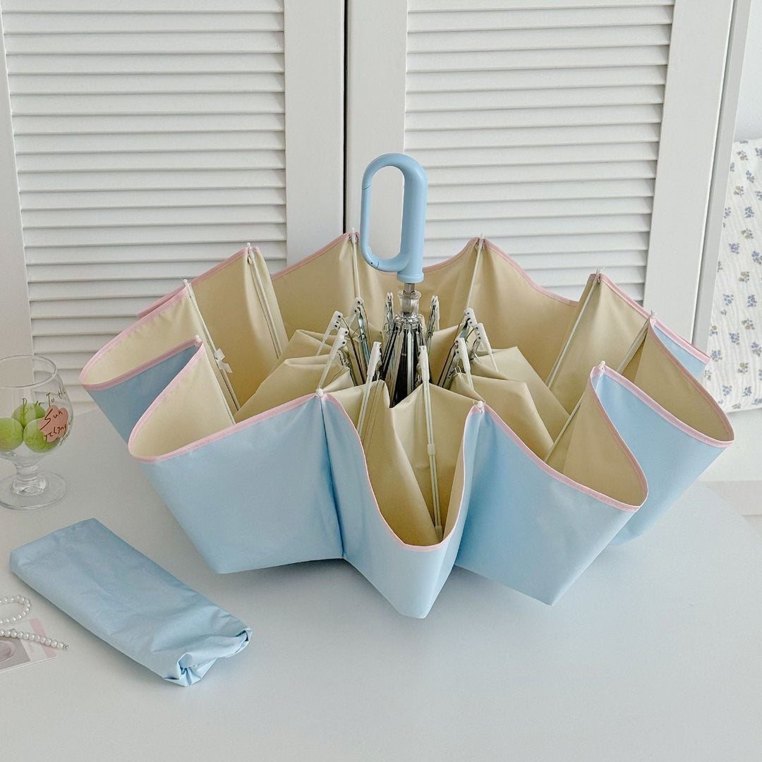 Women's Foldable Umbrella with Innovative Flower Shape Kalsten