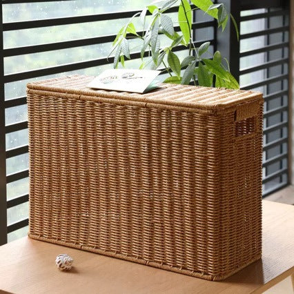 Unisex decorative rattan storage box Kalsten