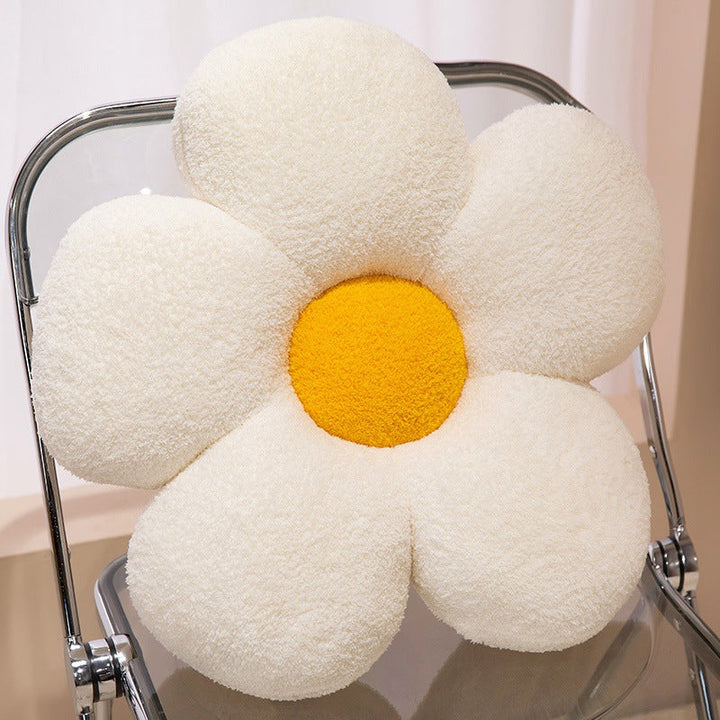 Blossom-shaped cuddle cushion Kalsten