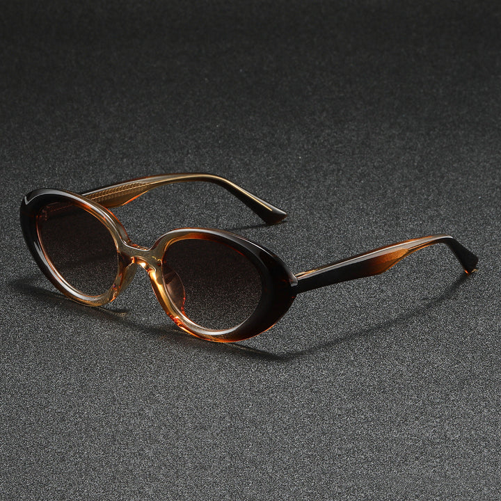 Ladies fashionable sunglasses in elegant, oval design Kalsten