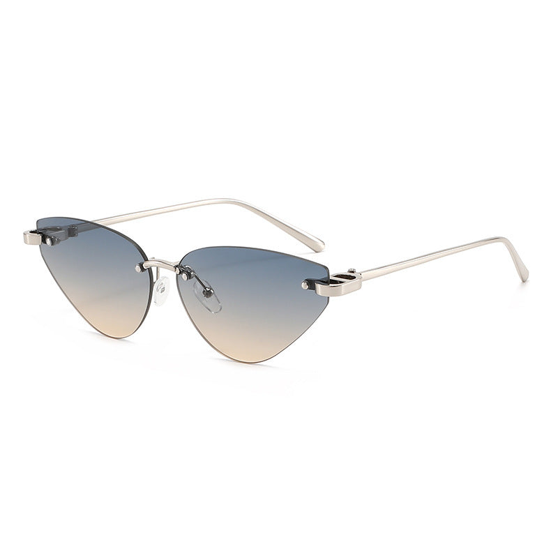 Women elegant Cat-Eye sunglasses with ultra-light metal frame Kalsten