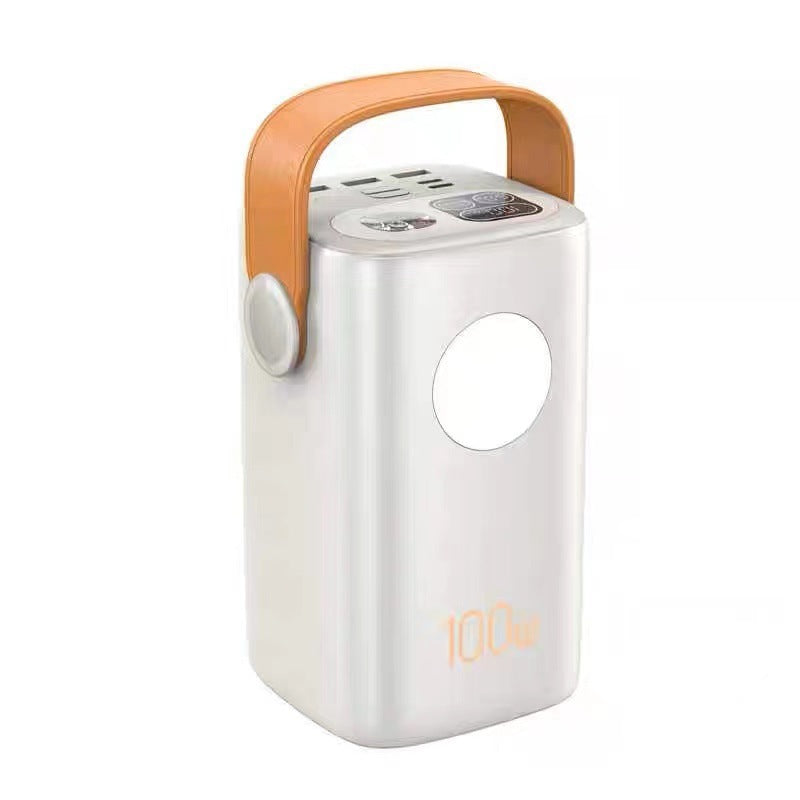 Portable power station with high power output and ergonomic carrying handle Kalsten