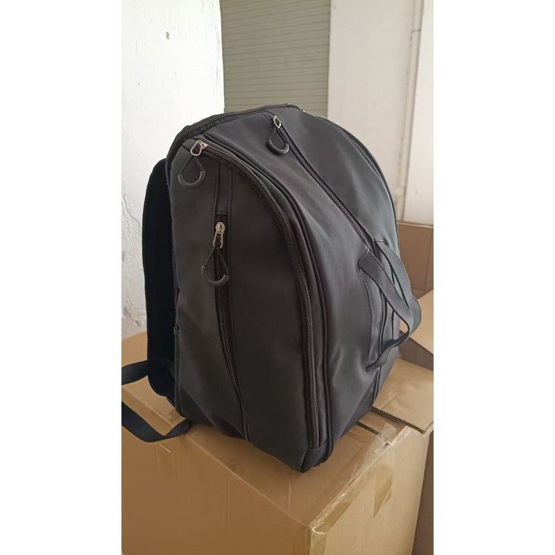 Sporty tennis backpack with integrated racket and shoe compartment Kalsten