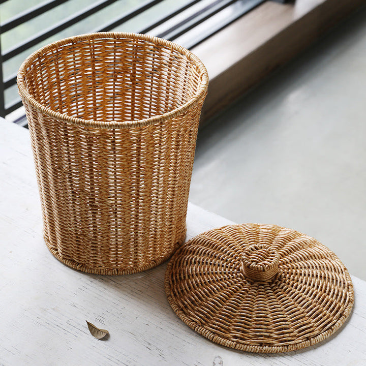 Unisex Round Laundry Storage with Sturdy Woven Kalsten