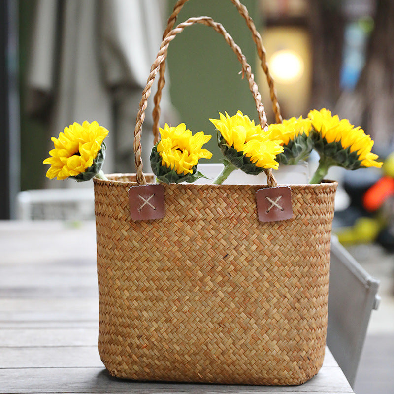 Women Durable Straw Bag Kalsten