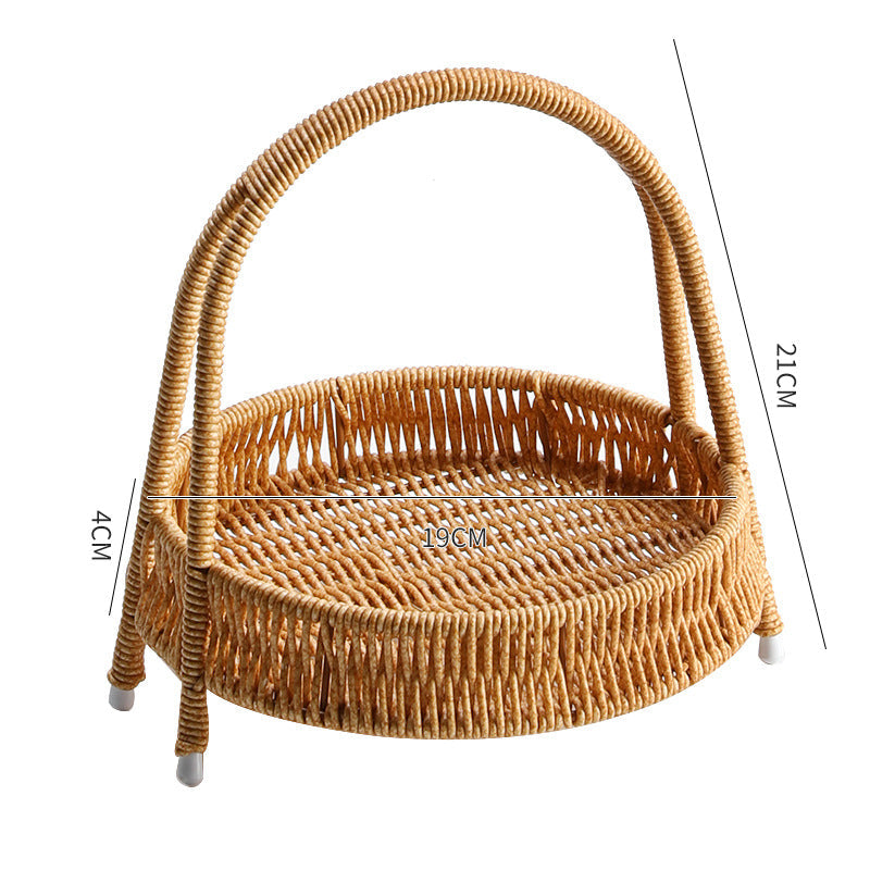 Elegant Woven Storage Basket Kalsten