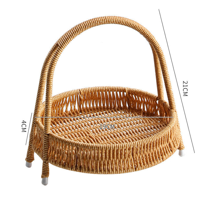 Elegant Woven Storage Basket Kalsten