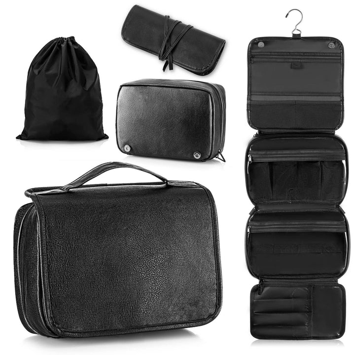 Travel cosmetic bag with multiple compartments Kalsten