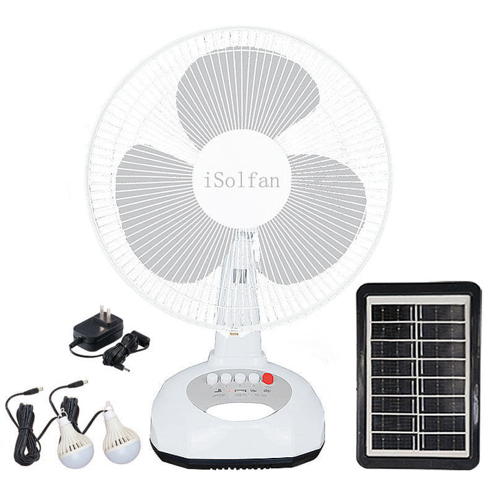 Unisex solar floor fan with remote control Kalsten