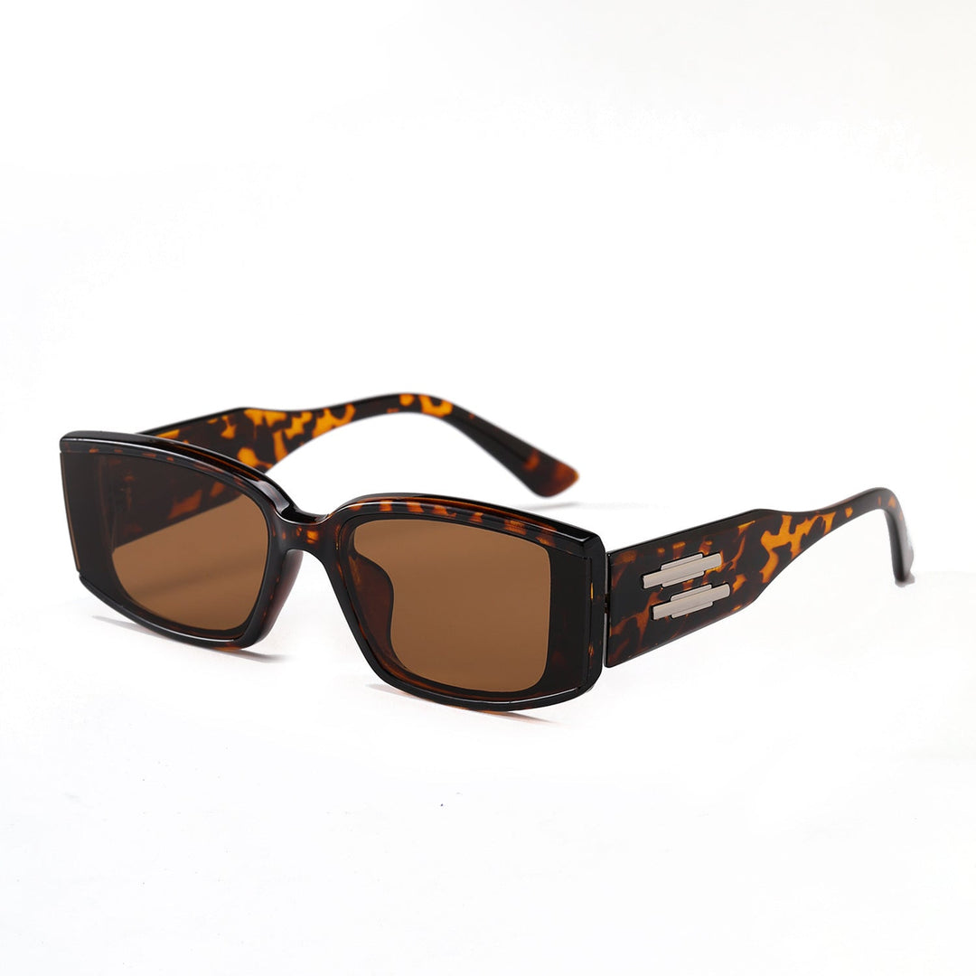 Women's elegant rectangular sunglasses with stylish acetate frame Kalsten
