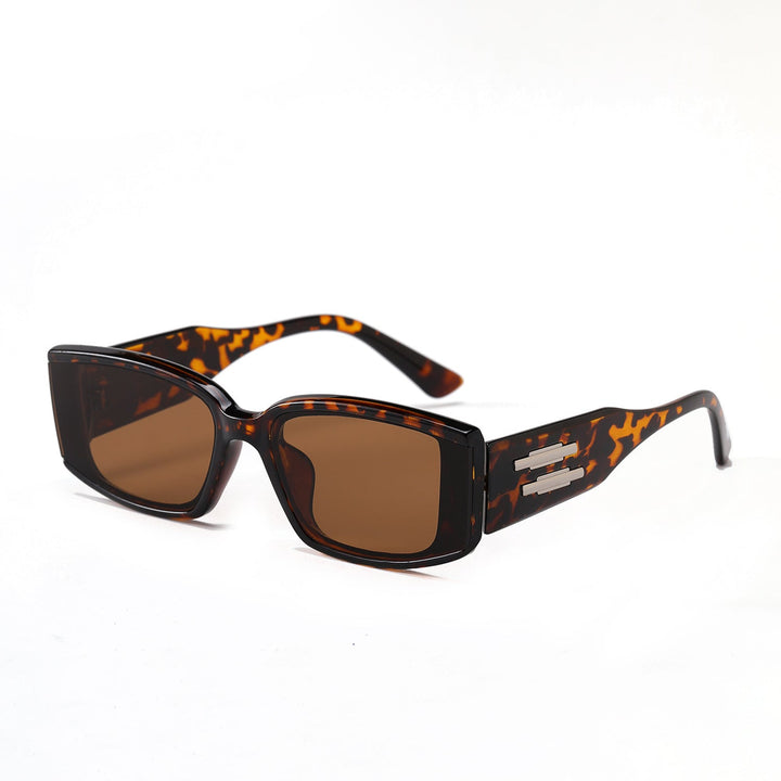 Women's elegant rectangular sunglasses with stylish acetate frame Kalsten