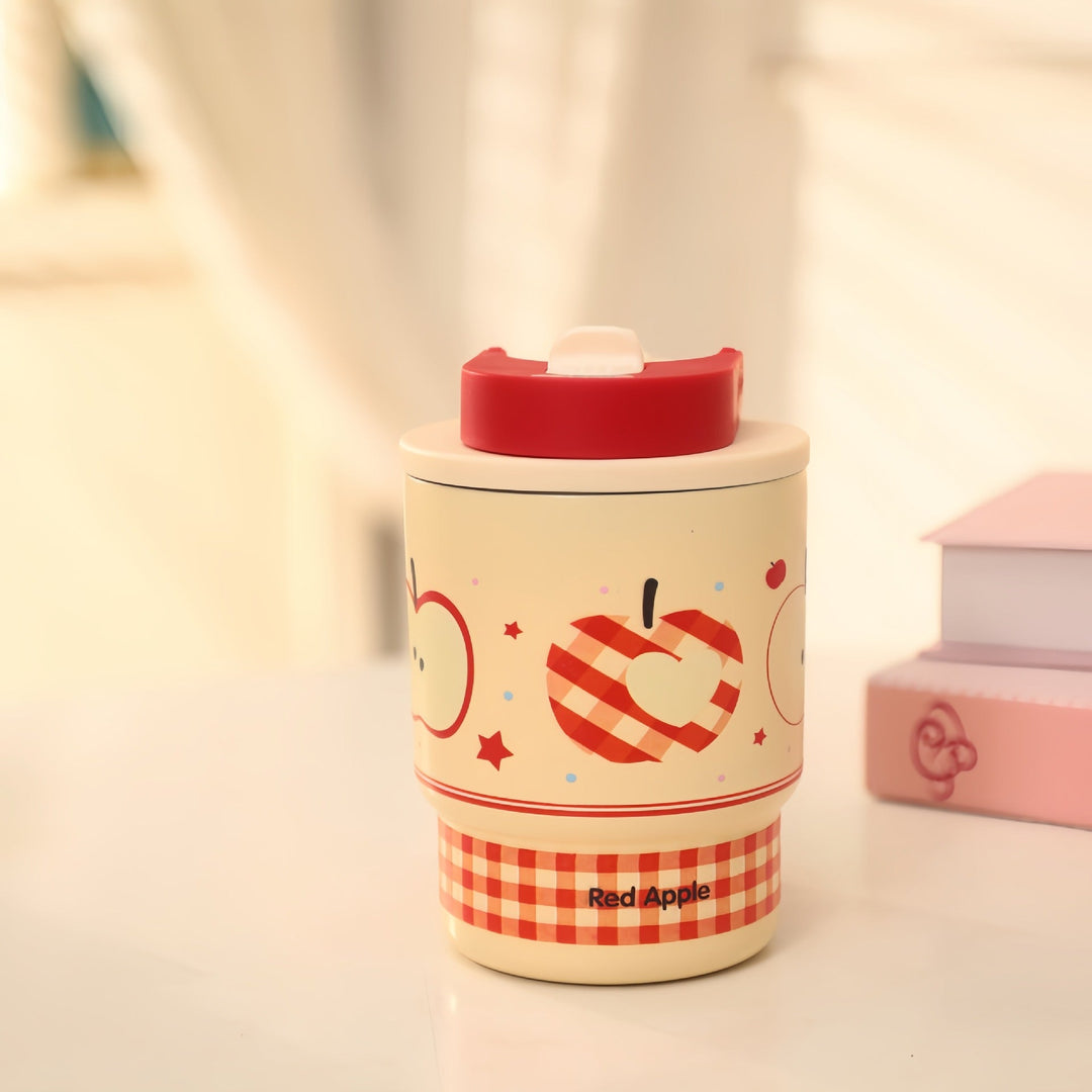 Women's Child-Friendly Drinking Bottle with Cute Dog Motif Kalsten