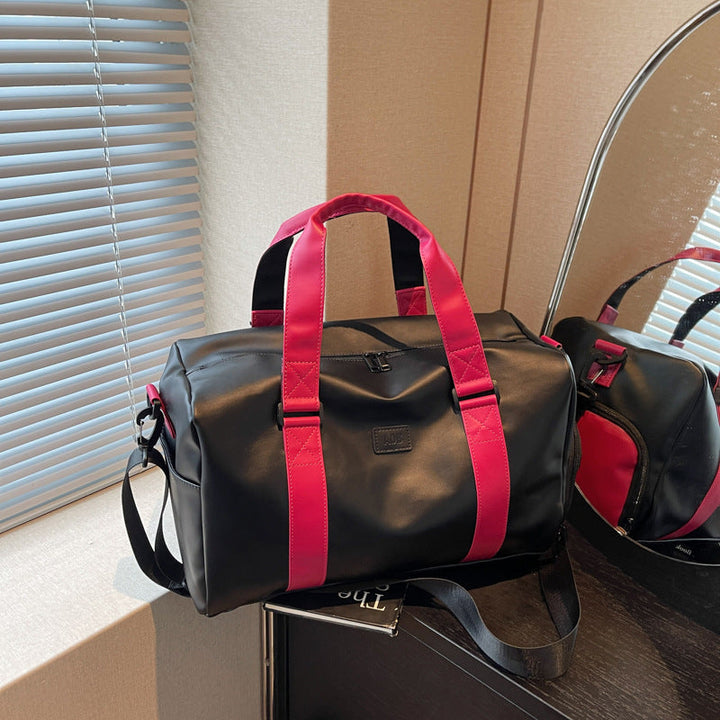 Sporty duffel bag with durable water-repellent material and versatile carrying options Kalsten