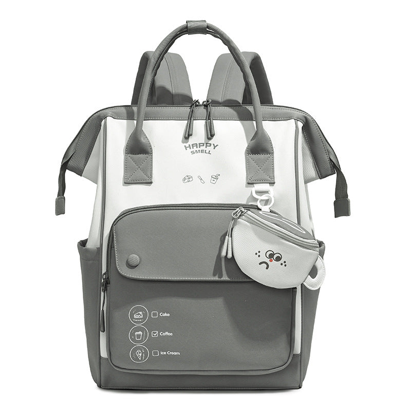 Multi-Functional Casual Backpack with Detachable Pouch kalsten