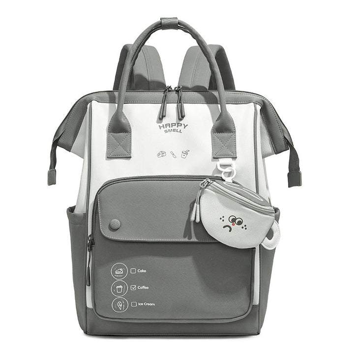 Multi-Functional Casual Backpack with Detachable Pouch kalsten