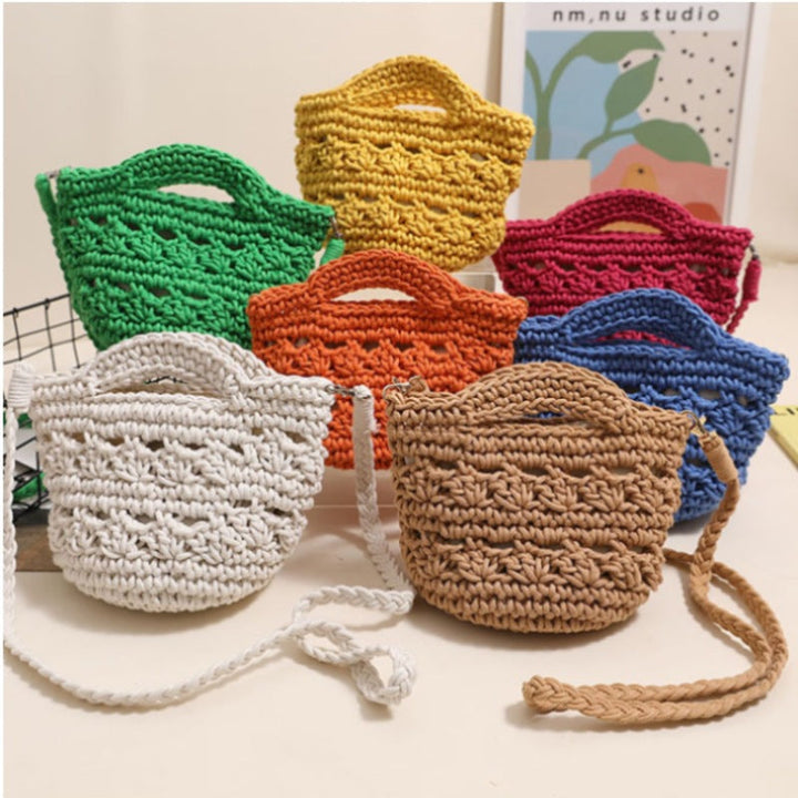Playful macrame handbag with textured surface Kalsten