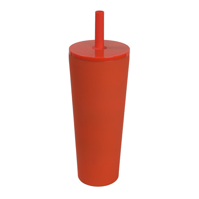 Unisex High-Quality Drinking Cup with Integrated Straw Kalsten