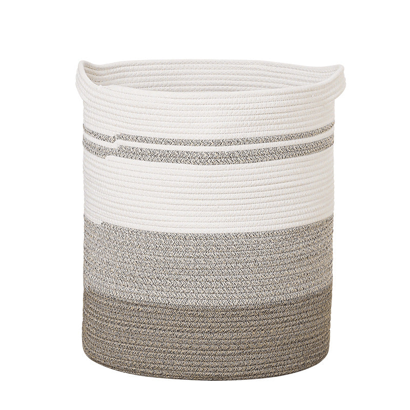 Women's storage basket with modern striped design Kalsten