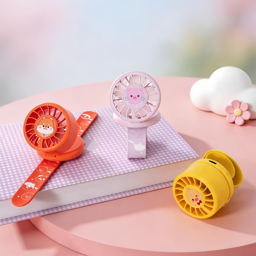 Ladies portable handheld fan with chicken design Kalsten