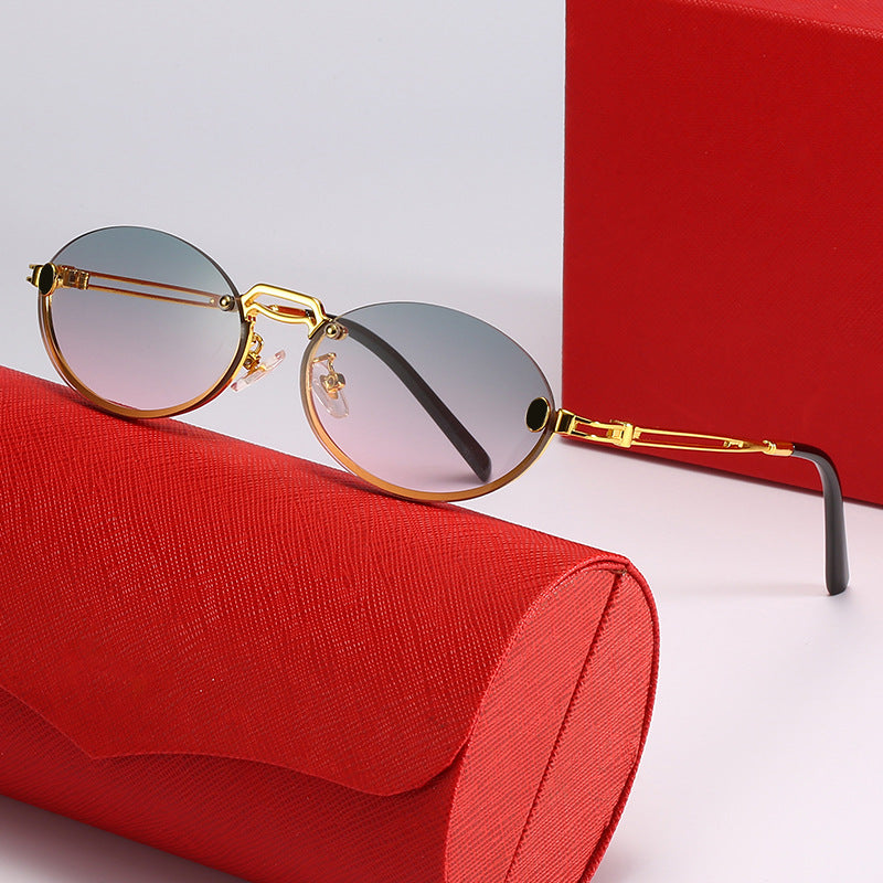 Women's fashionable sunglasses with intricate metal frame and stylish design Kalsten