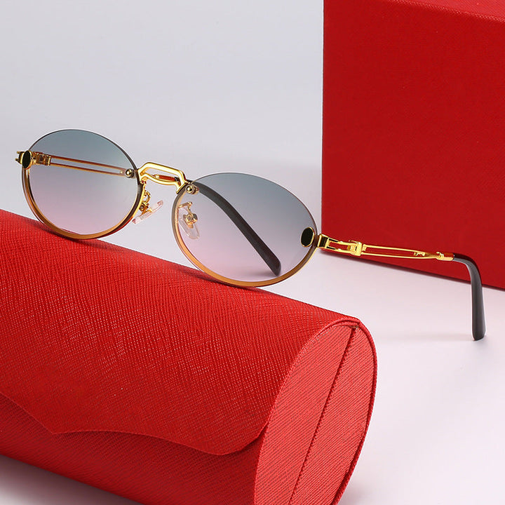 Women's fashionable sunglasses with intricate metal frame and stylish design Kalsten
