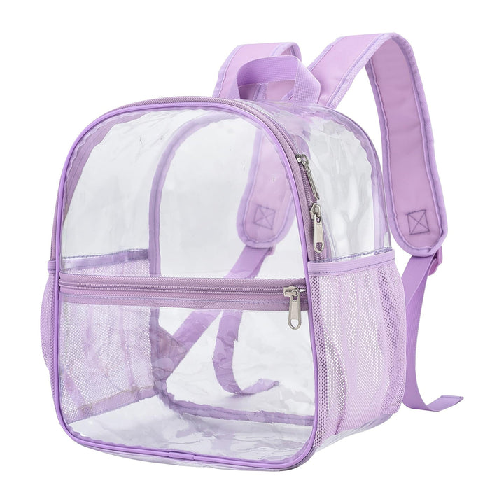 Unisex transparent backpack with functional design and multiple compartments Kalsten