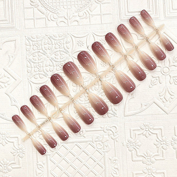 Elegant Ombre Press-On Nails Kalsten