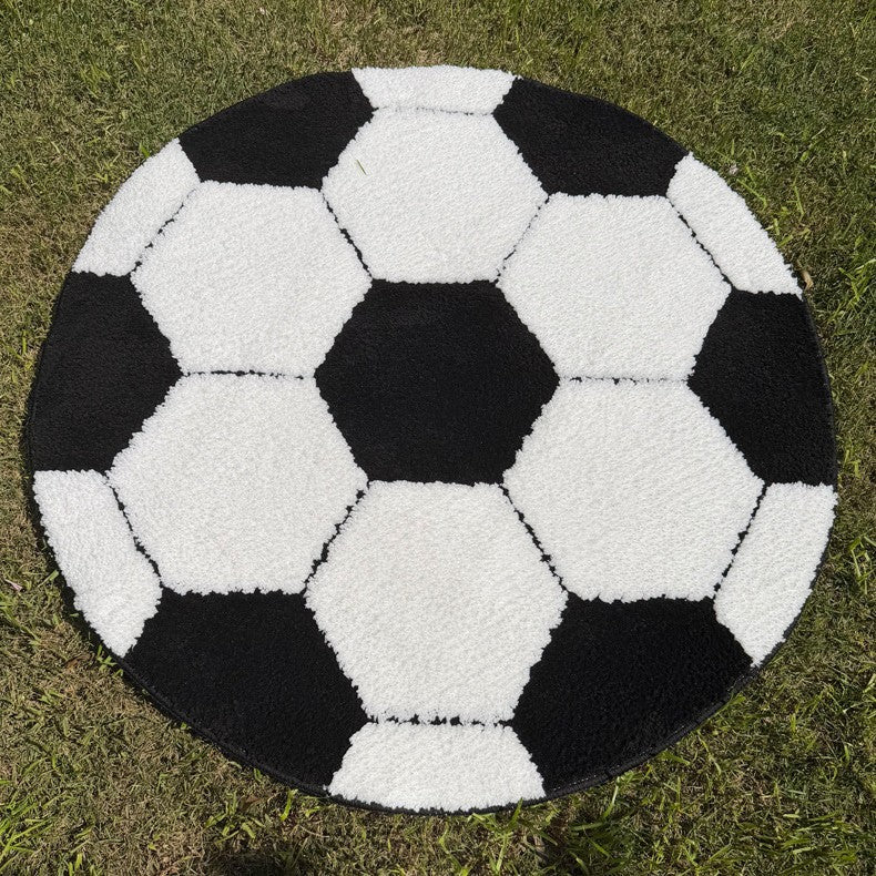 Soccer-Themed Area Rug