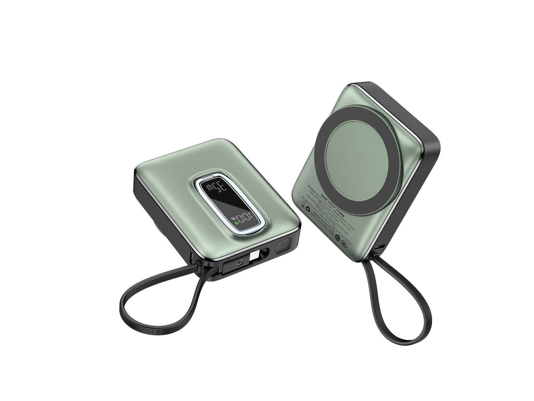 Portable Power Bank with Innovative Wireless Charging Function and Digital Charging Indicator Kalsten