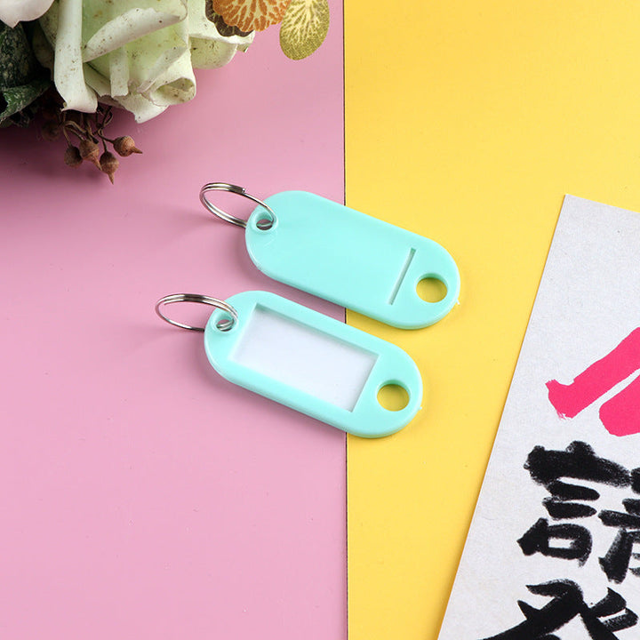 Unisex Label Tag with Clear View Window Kalsten