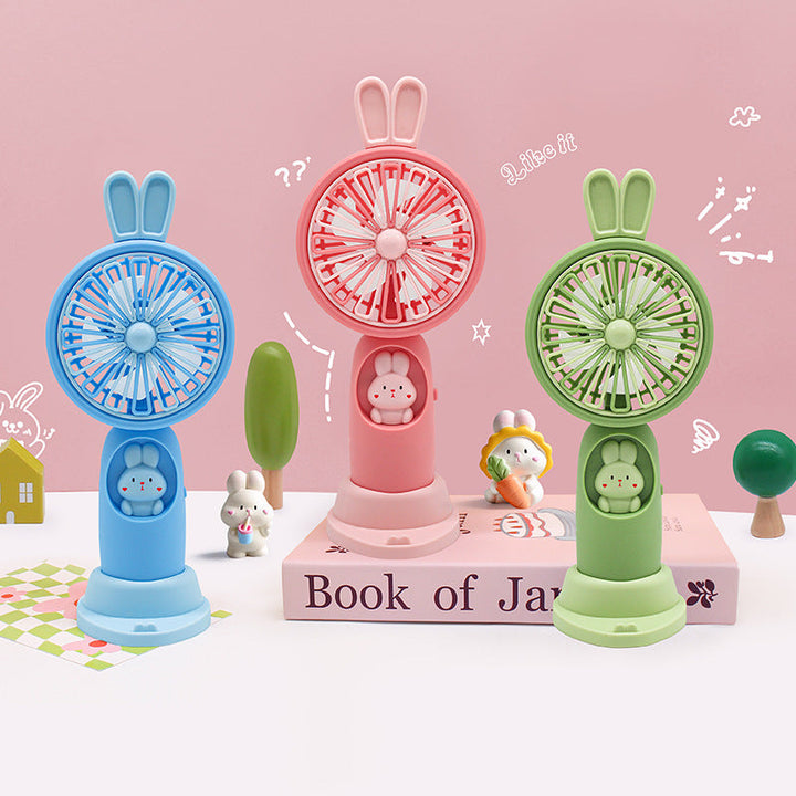 Unisex Portable Hand Fan with Animal Friendly Design Kalsten