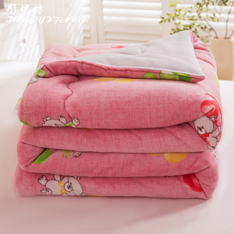 Ladies cuddly blanket made of fluffy microfiber fabric Kalsten