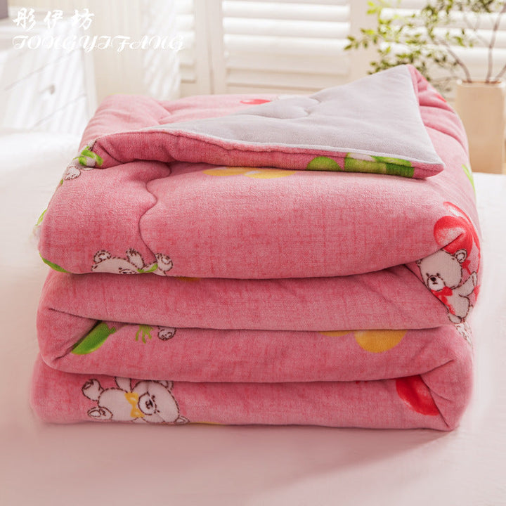 Ladies cuddly blanket made of fluffy microfiber fabric Kalsten