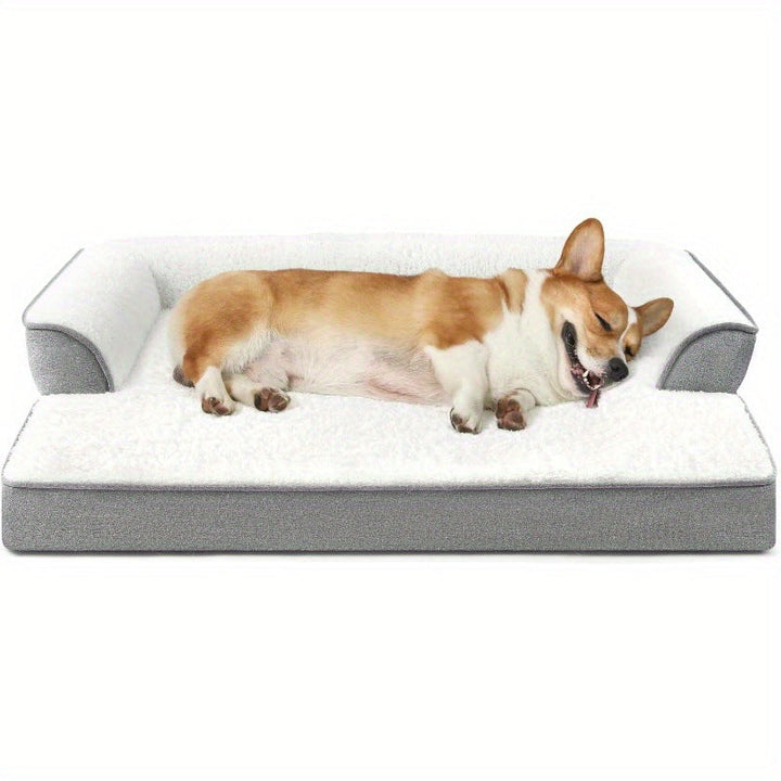 Orthopedic Plush Dog Bed Sofa