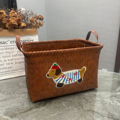 Decorative storage basket Acalora