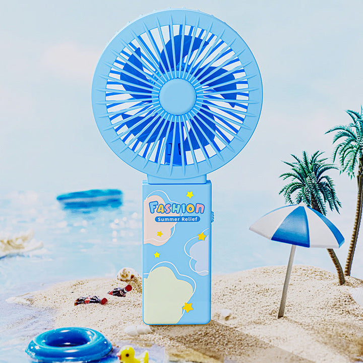 Ladies Portable Handheld Fan with Innovative Design Kalsten