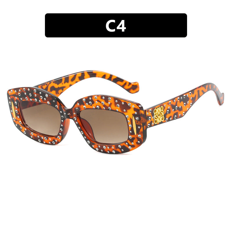 Women's fashionable sunglasses with glamorous rhinestone embellishment Kalsten