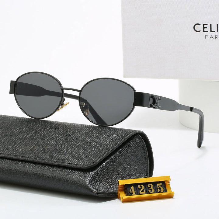 Women's exclusive oval-shaped designer sunglasses Kalsten