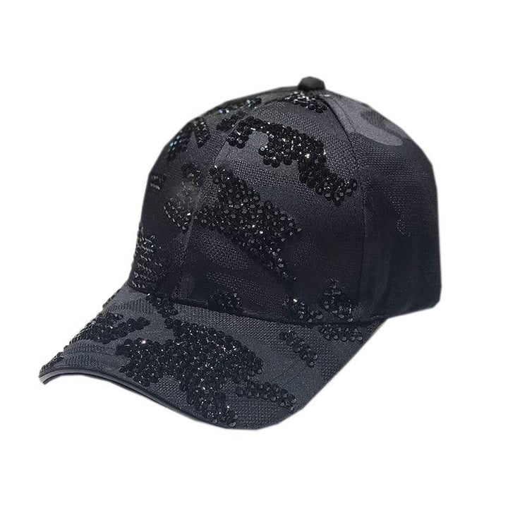 Women's Embellished Sequin Baseball Cap Kalsten