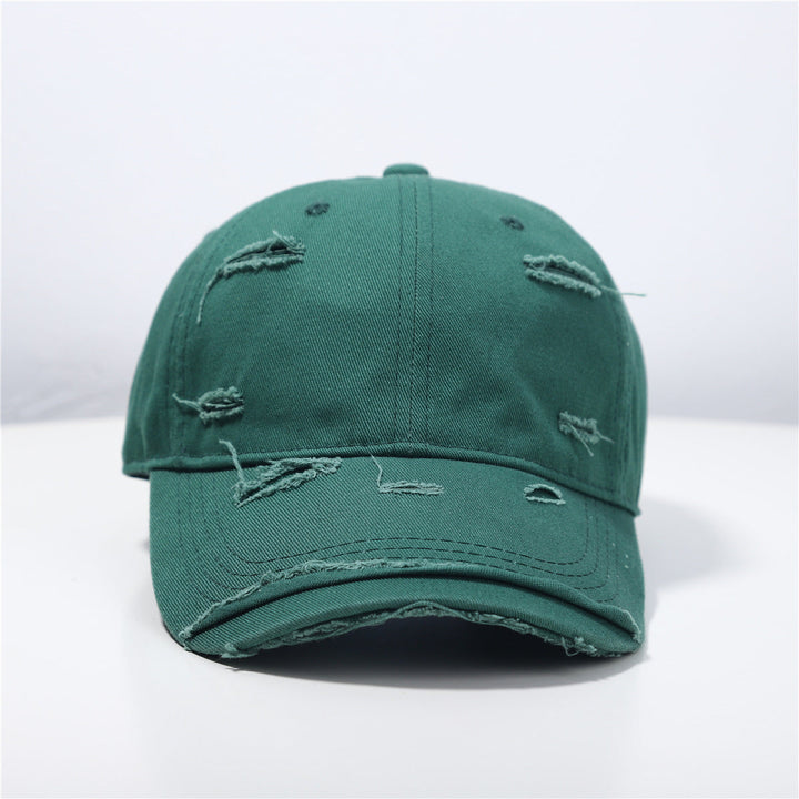 Men's Distressed Classic Cotton Baseball Cap Kalsten
