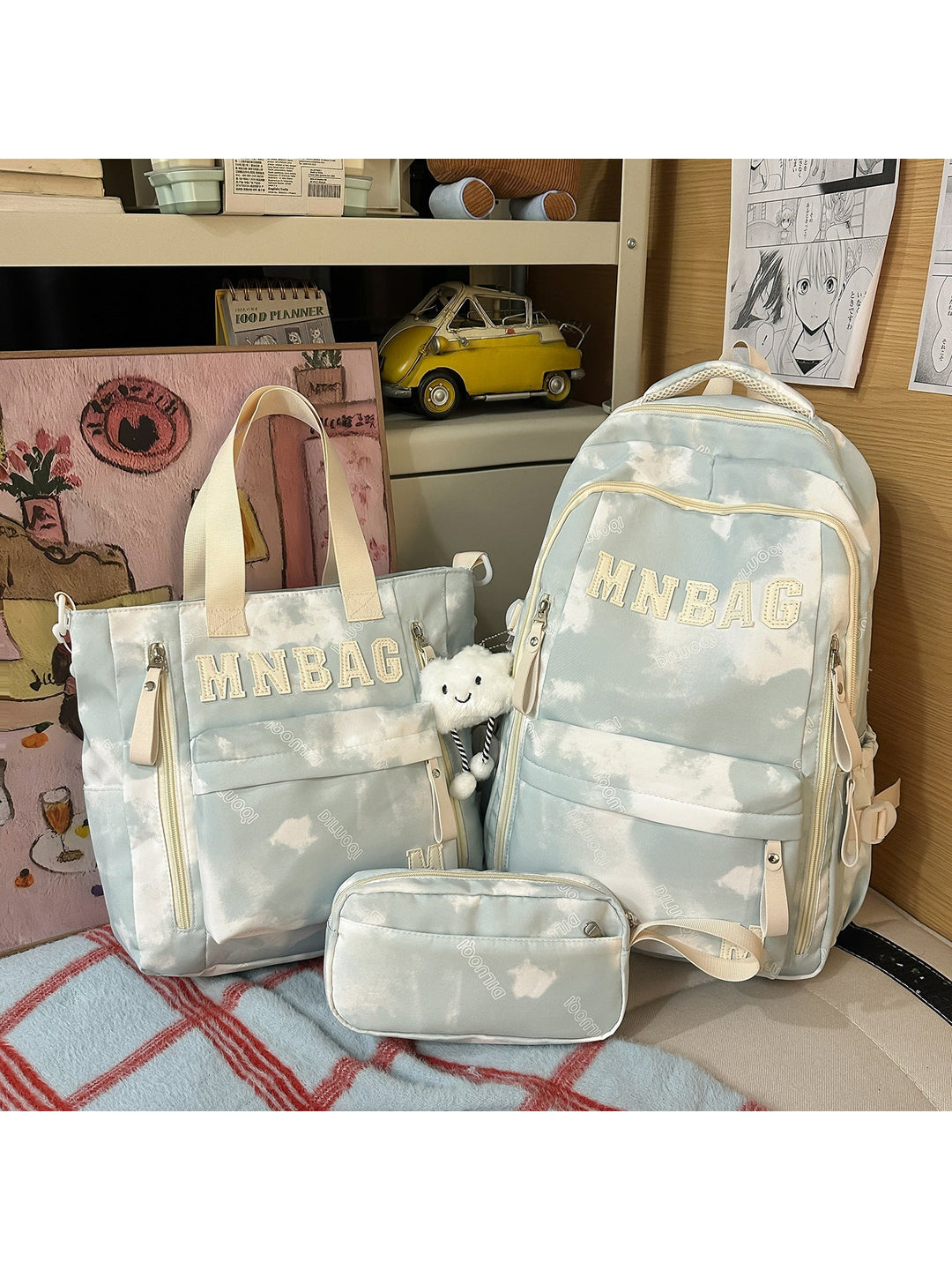 Versatile Travel School Backpack Set Kalsten