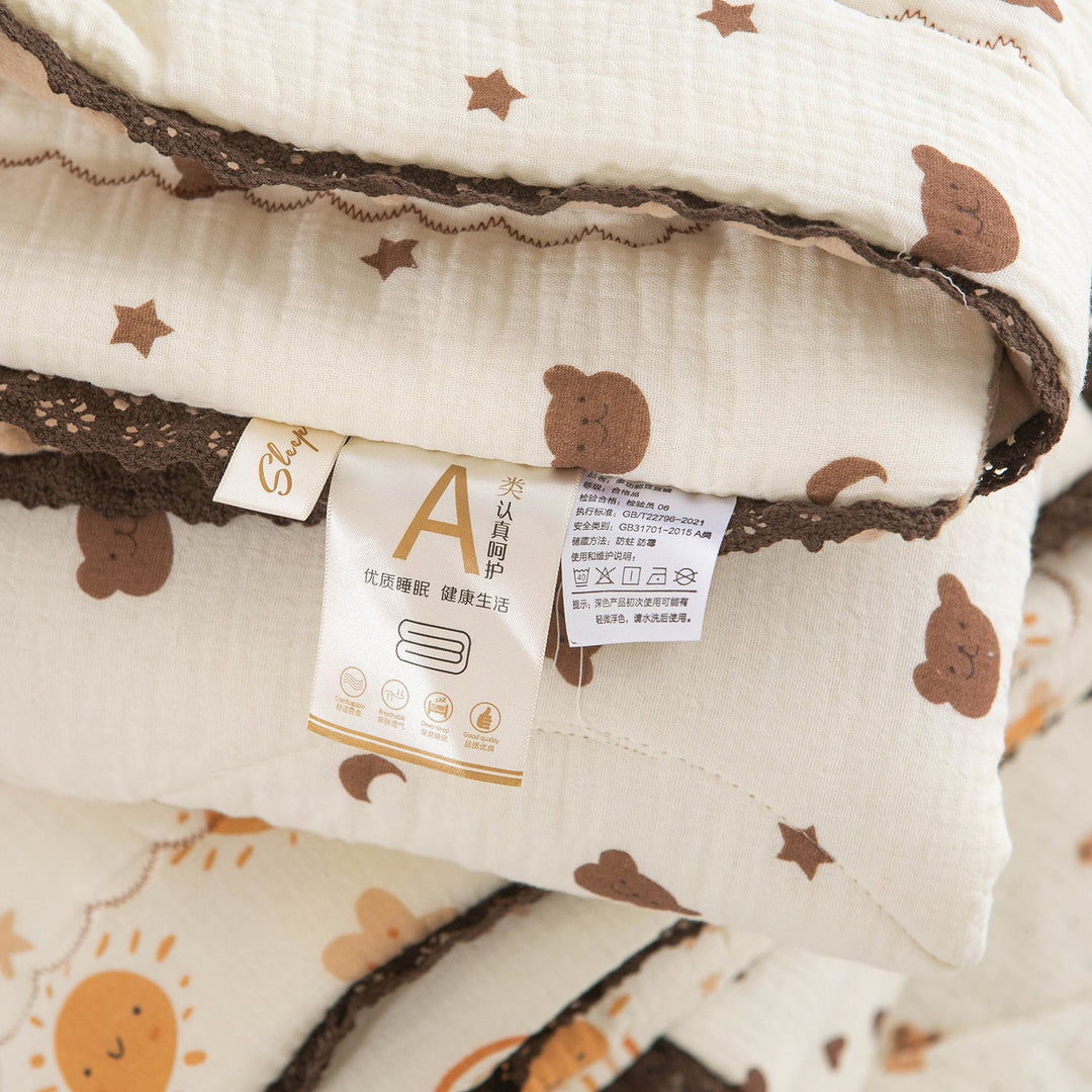 Women’s bedspread with high-quality floral design Kalsten