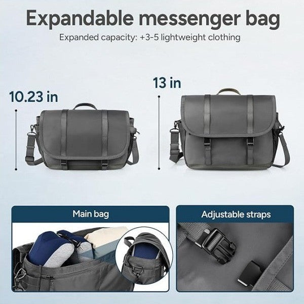 Messenger bag with adjustable shoulder strap Kalsten