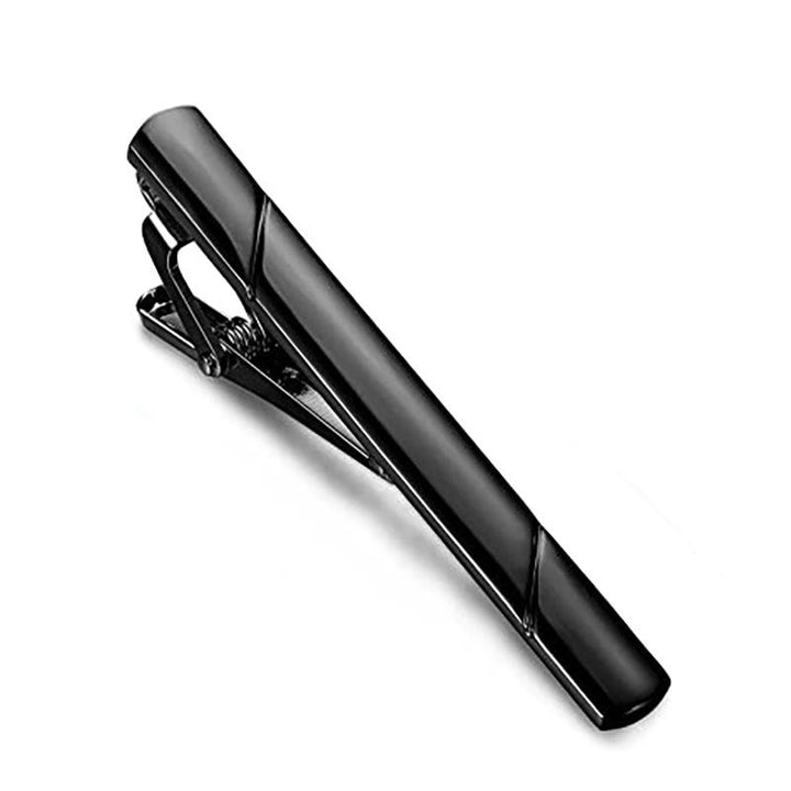 Sleek Metal Tie Clip Set Kalsten